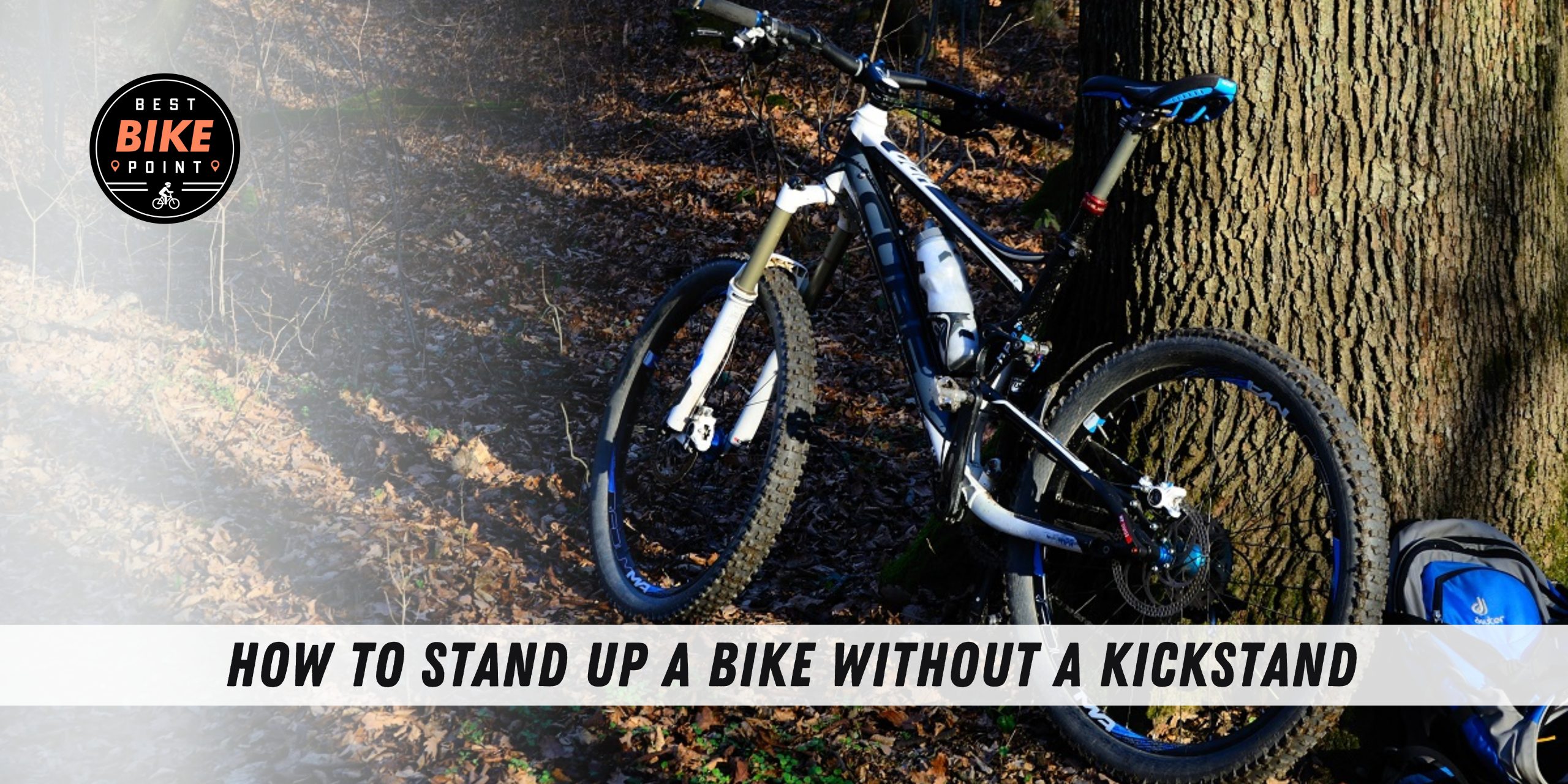 How To Stand Up A Bike Without A Kickstand